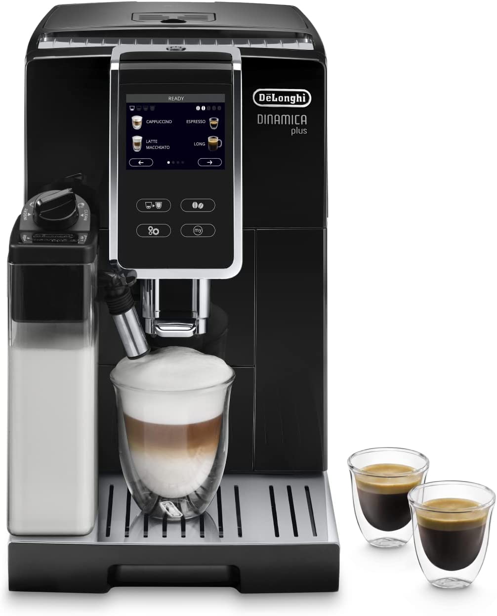 De'Longhi Dinamica Plus vs Philips Serie 5400 vs Siemens EQ.500